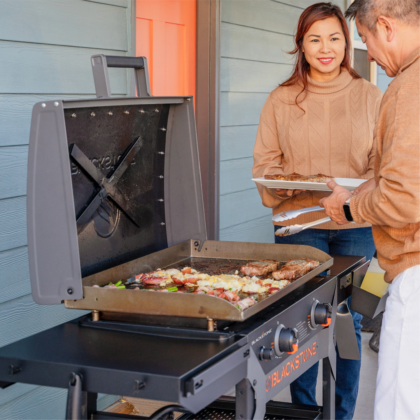 ParilaGrilli Blackstone 28'' Iron Forge Omnivore kannella