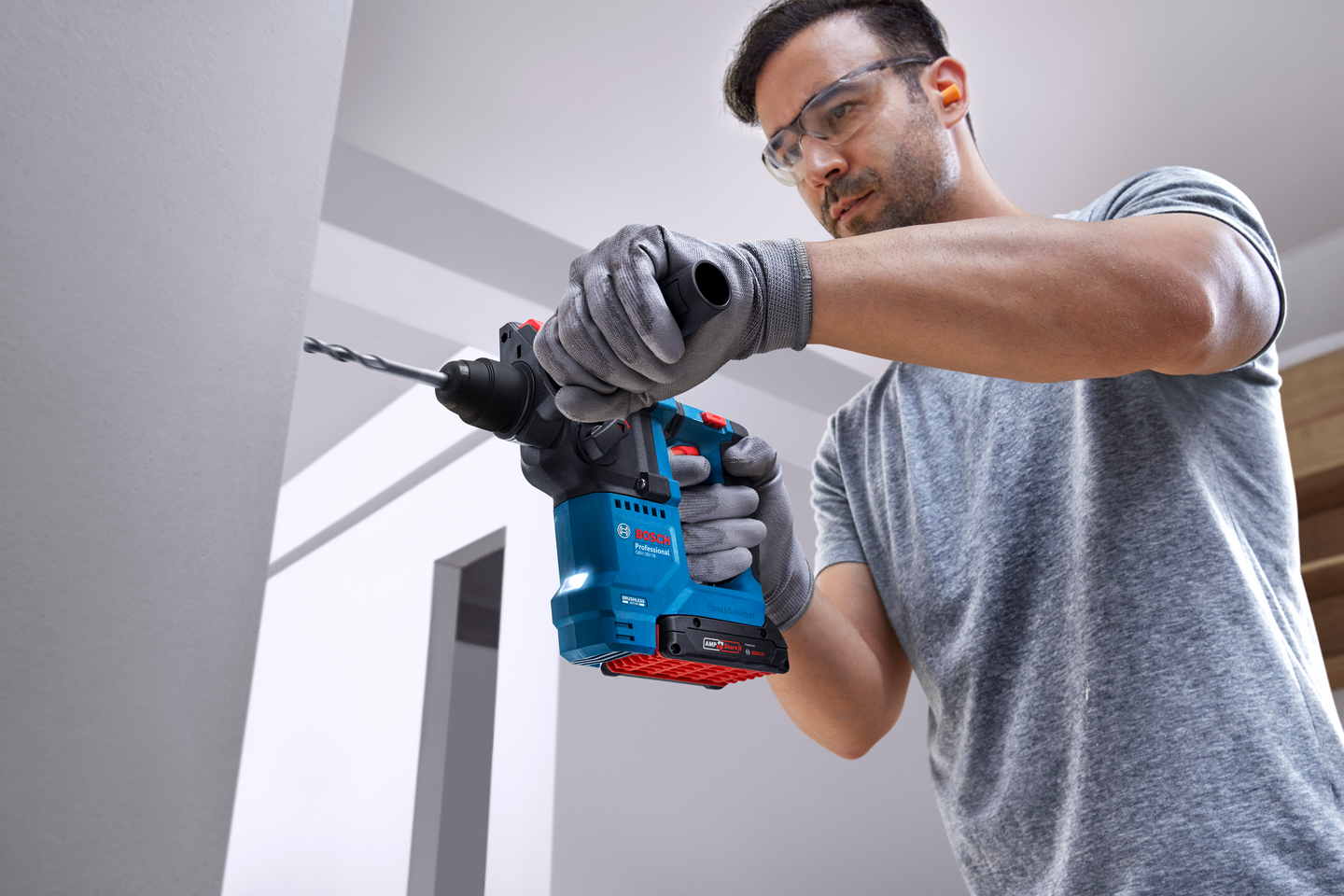 Akkuporavasara Bosch GBH 18V-18 Solo L-Boxx