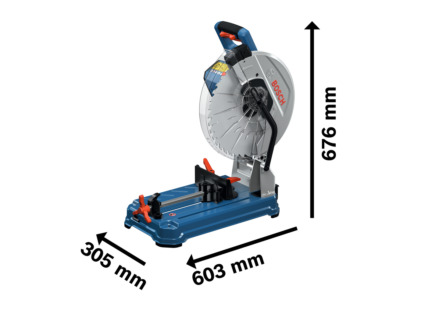 Akkumetallinkatkaisusaha Bosch GCD 18V-355 Solo