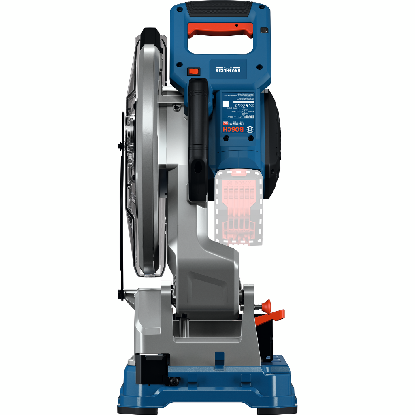 Akkumetallinkatkaisusaha Bosch GCD 18V-355 Solo