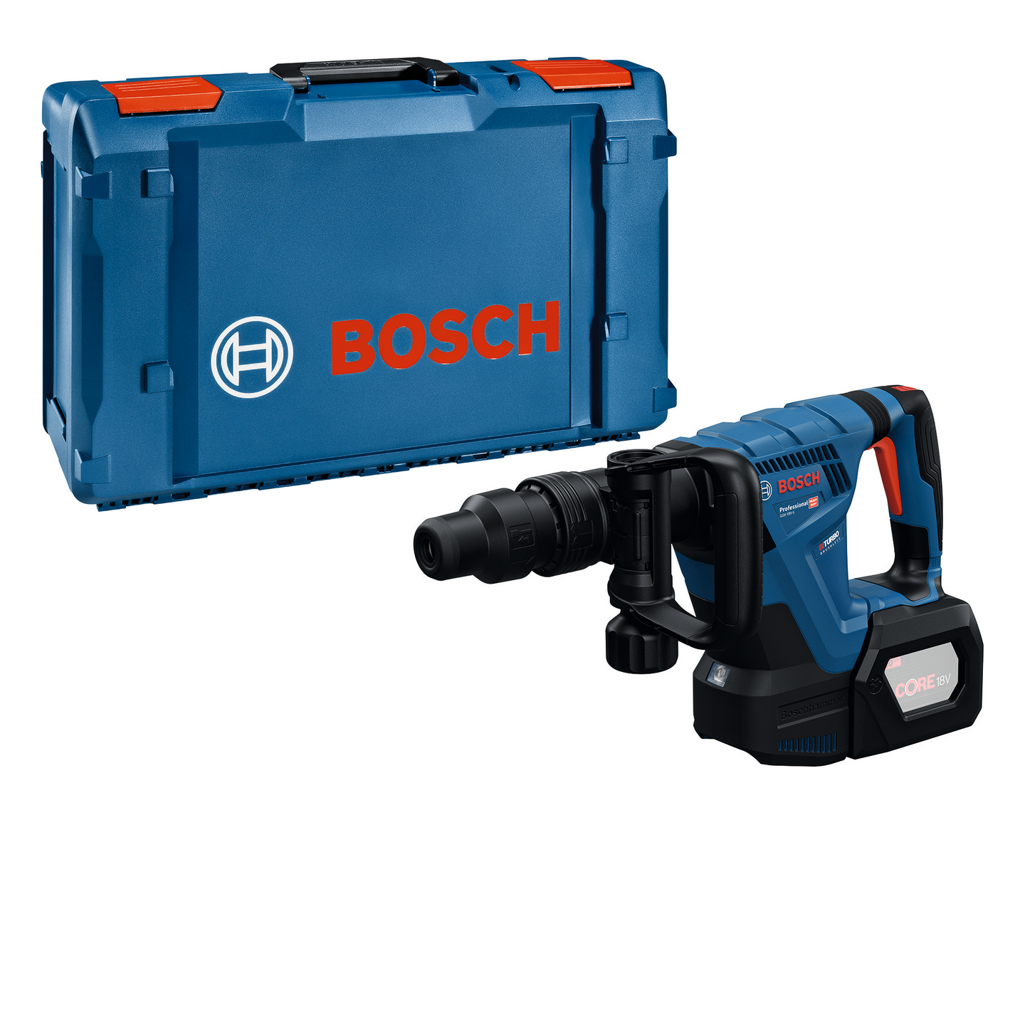 Akkupiikkausvasara Bosch GSH 18V-5 Solo XL-Boxx
