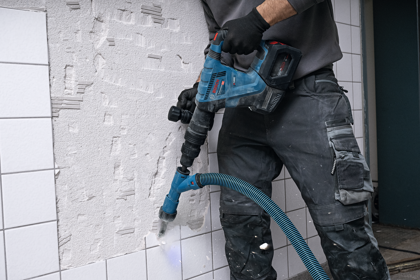 Akkupiikkausvasara Bosch GSH 18V-5 Solo XL-Boxx