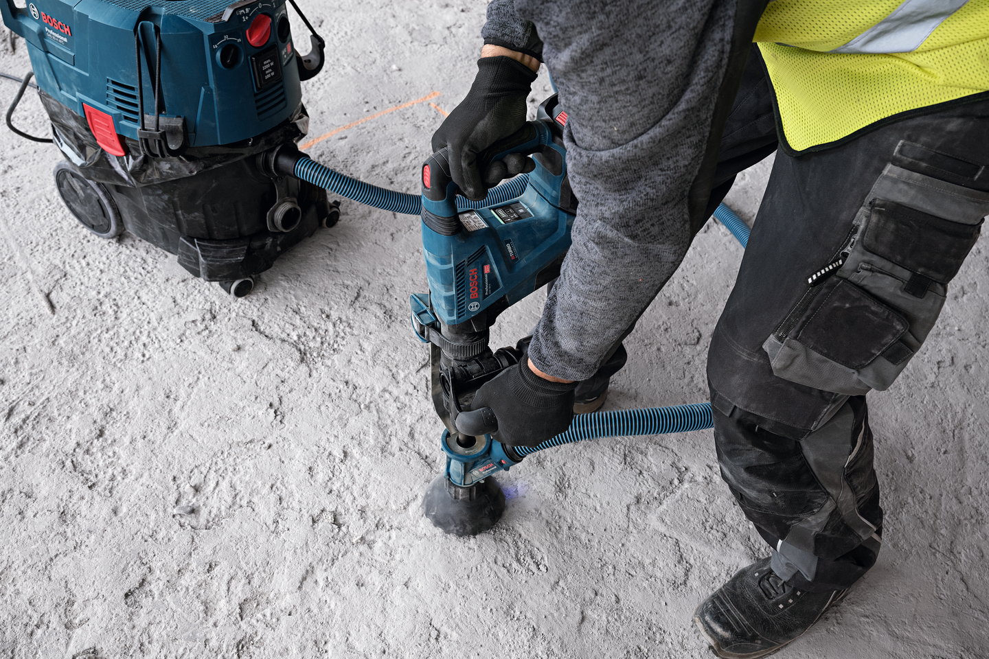 Akkupiikkausvasara Bosch GSH 18V-5 Solo XL-Boxx