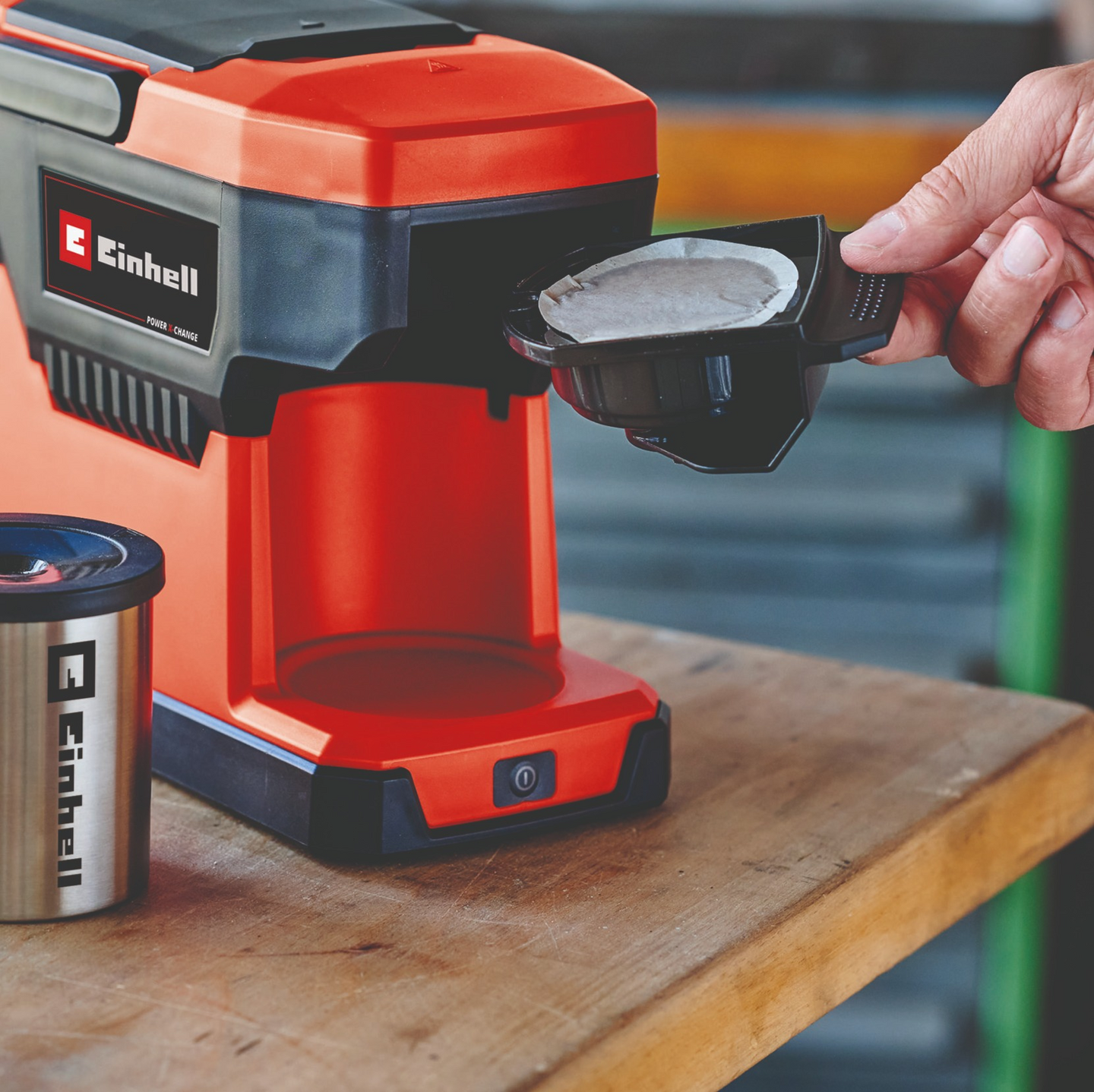 Akkukahvinkeitin Einhell Power X-Change TE-CF 18 Li-Solo