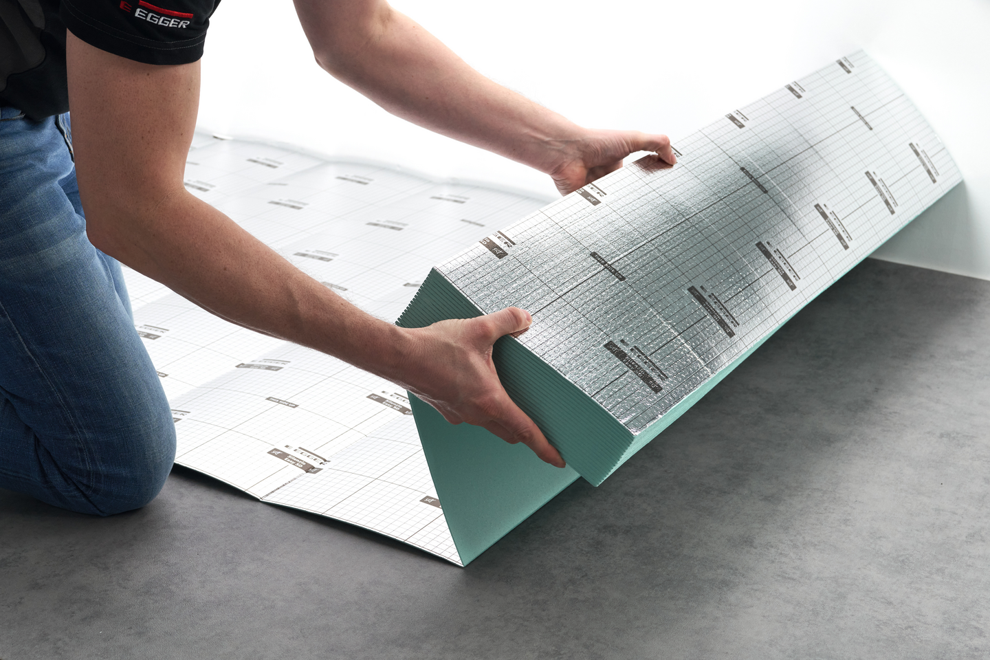 Alusmateriaali Egger Silenzio Easy SD kalvolla 1,25x12m 15m²