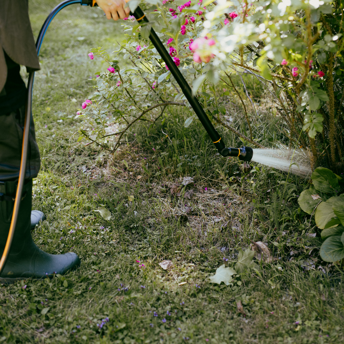 Puutarhaletku Fiskars X-series 13mm ( (1/2”) 50m