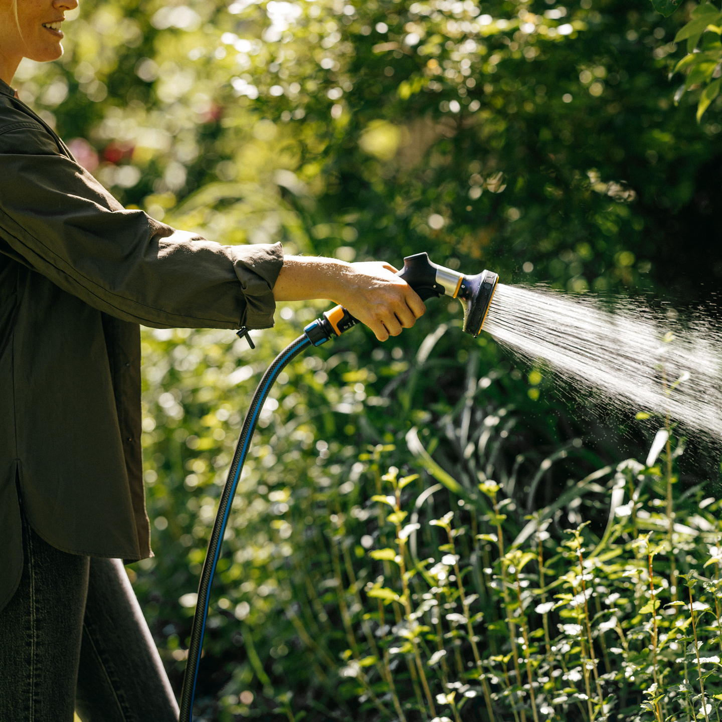 Puutarhaletku Fiskars X-series 13mm ( (1/2”) 50m