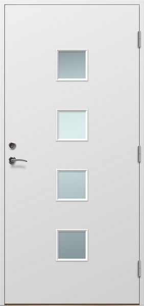 YTTERDÖRR PRIMA 4-GLAS 10X21VÄ CELLO VIT