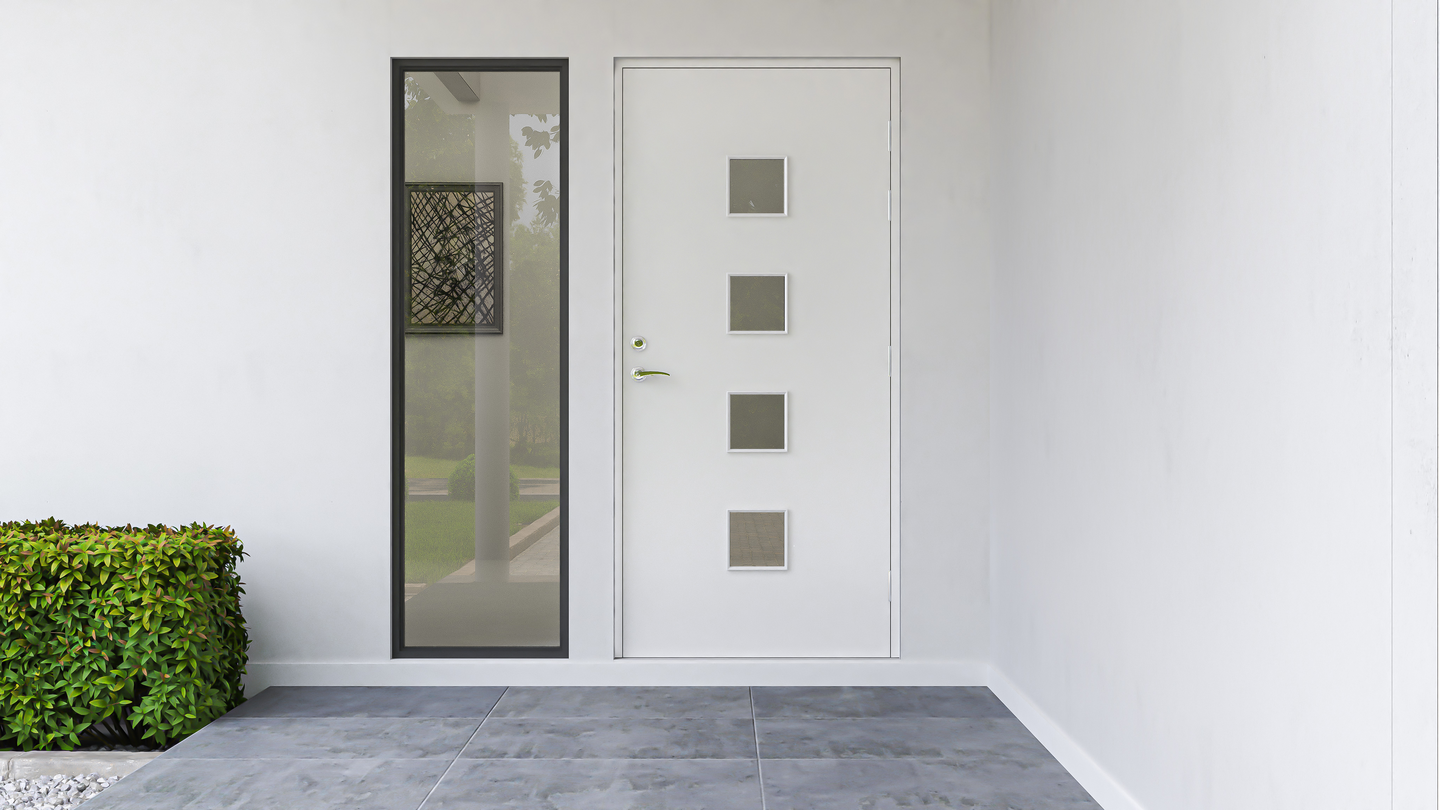 YTTERDÖRR PRIMA 4-GLAS 10X21VÄ CELLO VIT