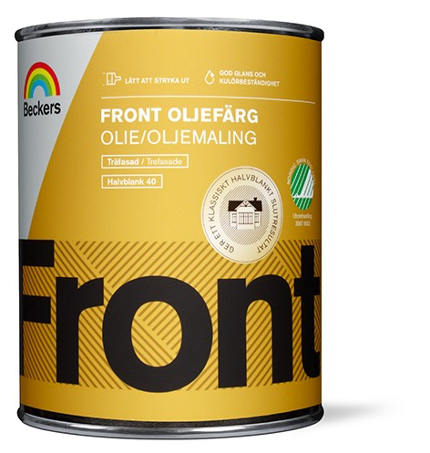 OLJEFÄRG FRONT VIT 1L