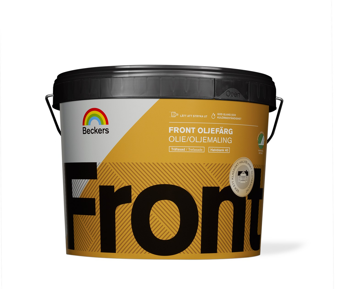 OLJEFÄRG FRONT VIT 10L