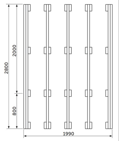 Pihasauna + terassi Lillevilla Niinivesi 4,0m²