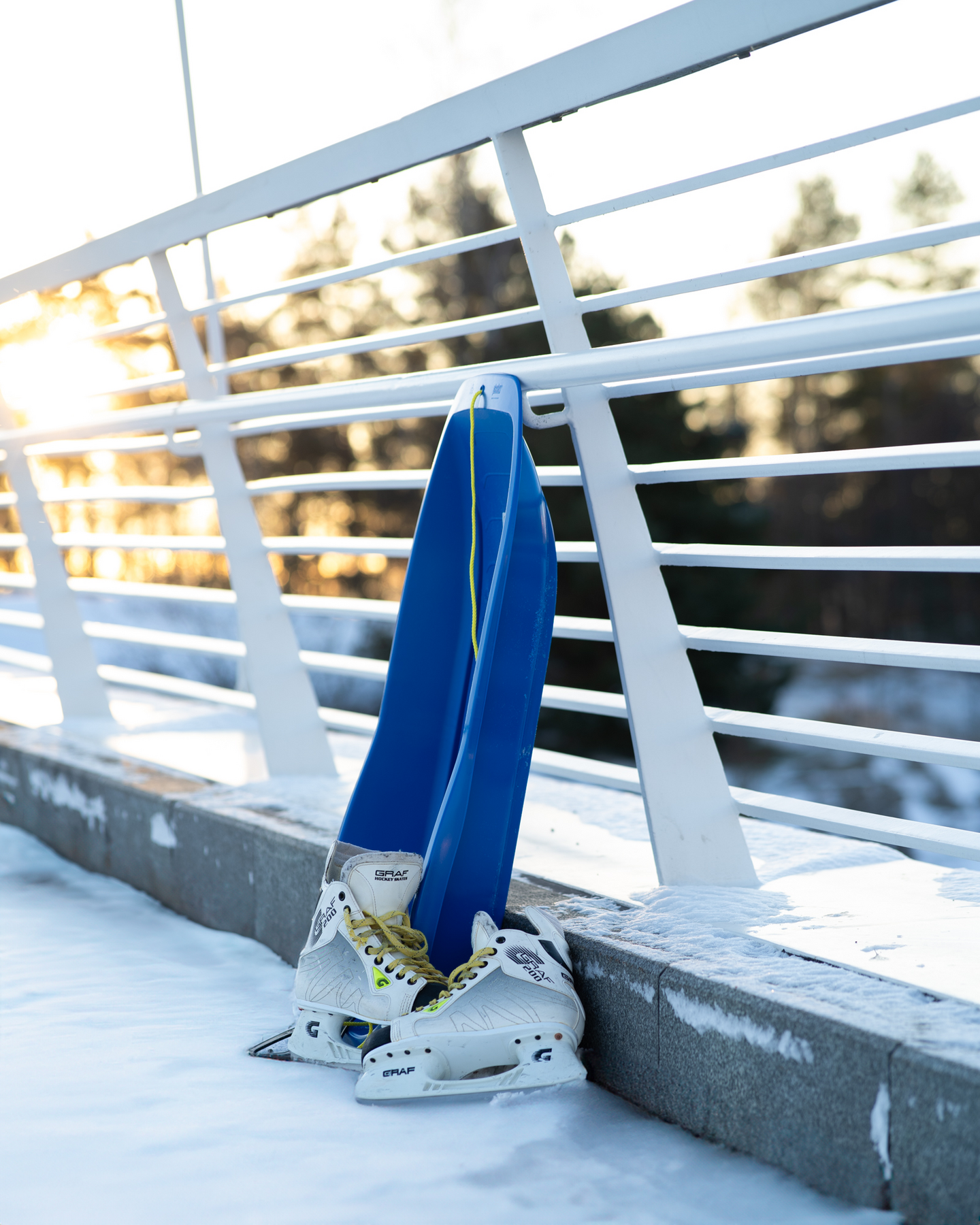 Ahkio Plastex 90,5x41x17cm sininen