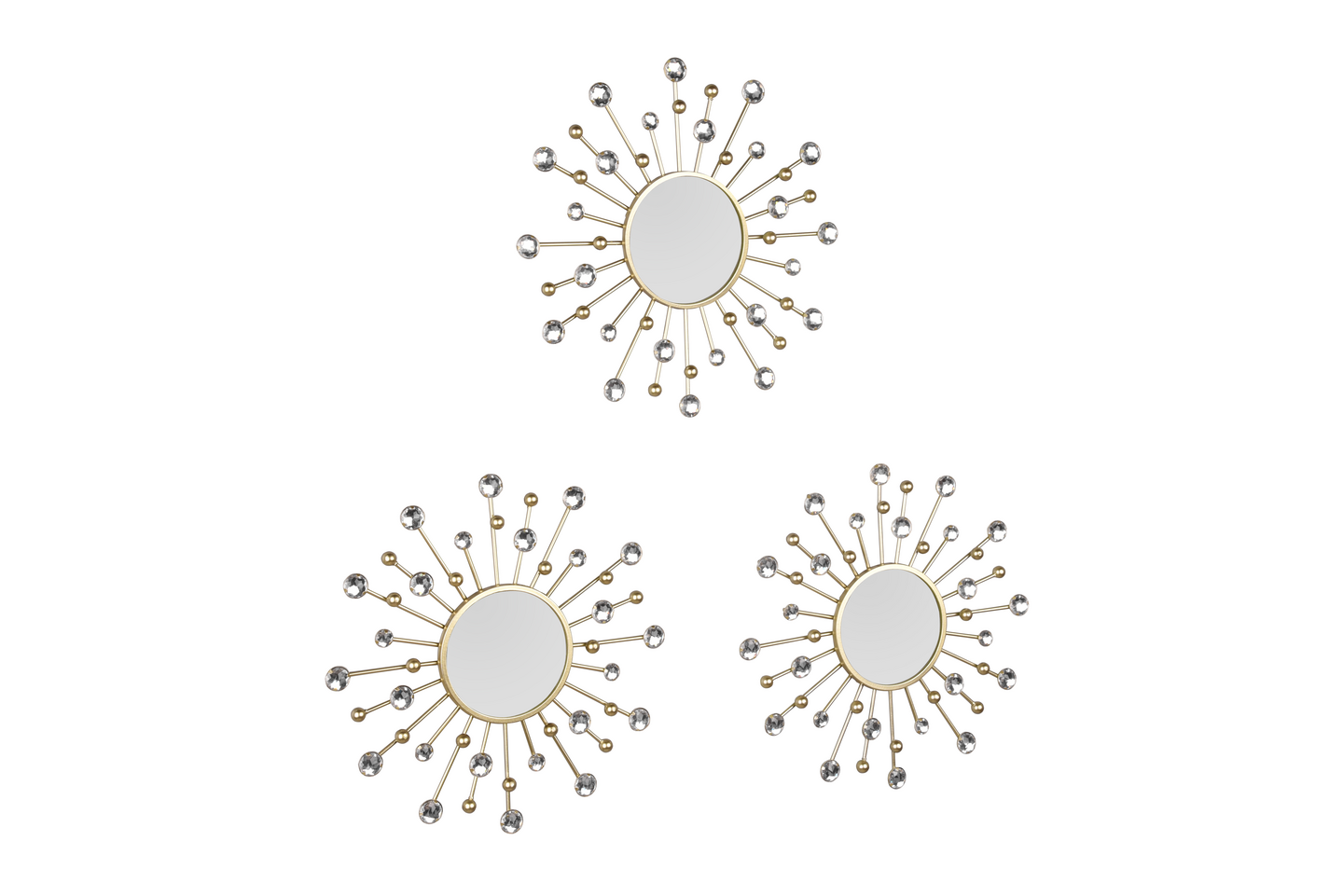 Peilisetti M&M Melle 3-pack kulta