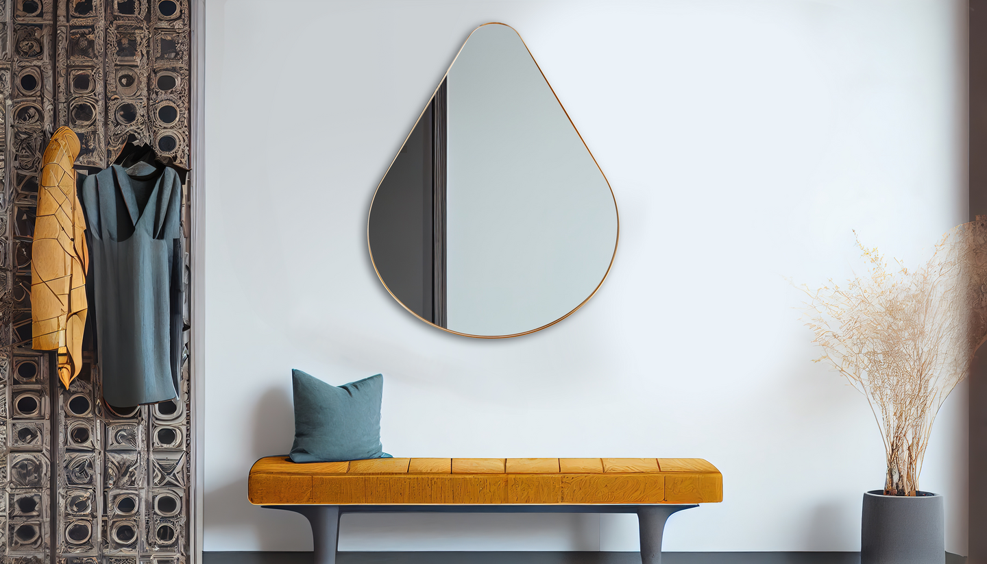 Peili M&M Britta 80x100cm kulta