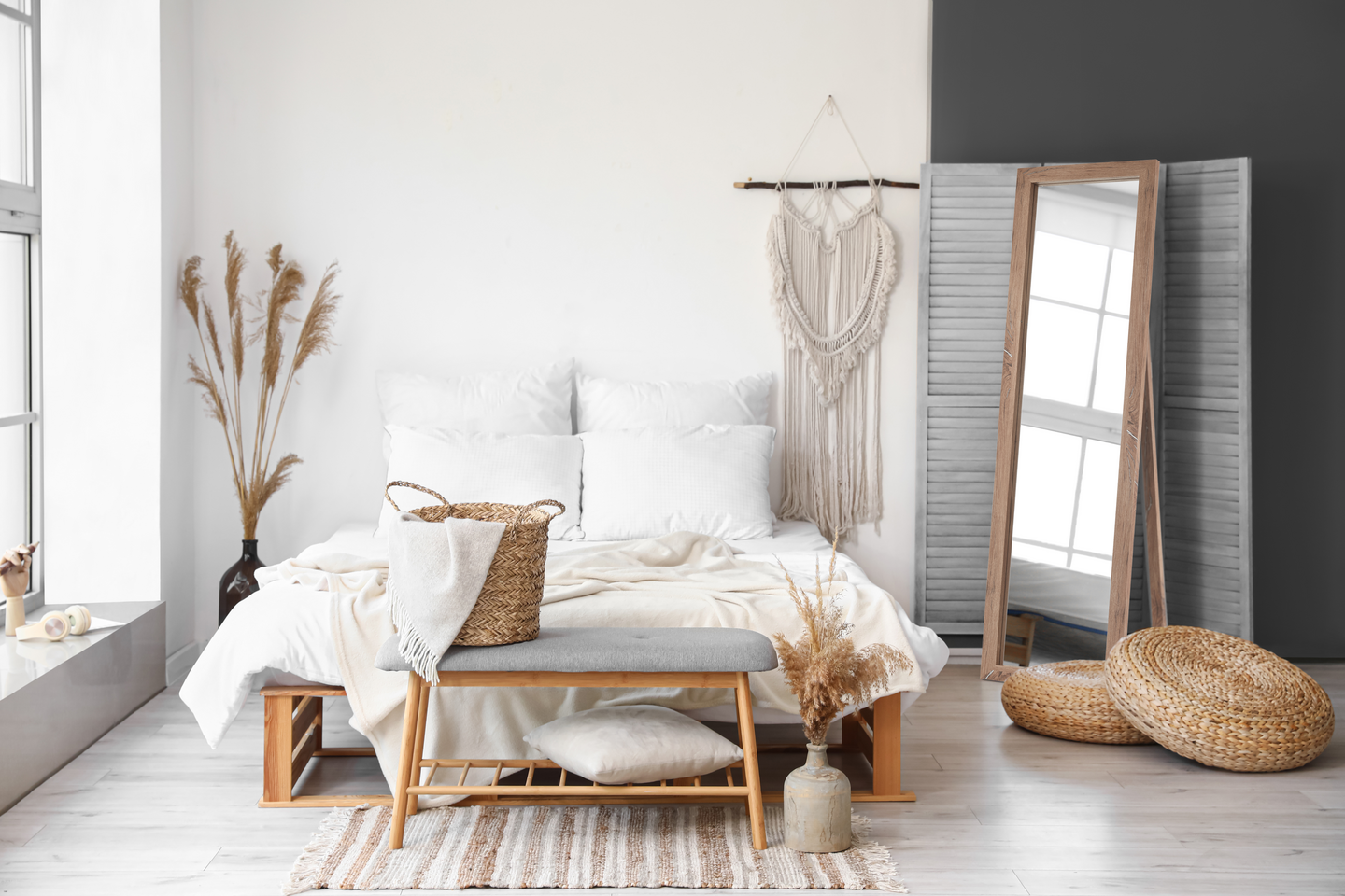 Peili M&M Antonia 50x170cm tammi jalustalla