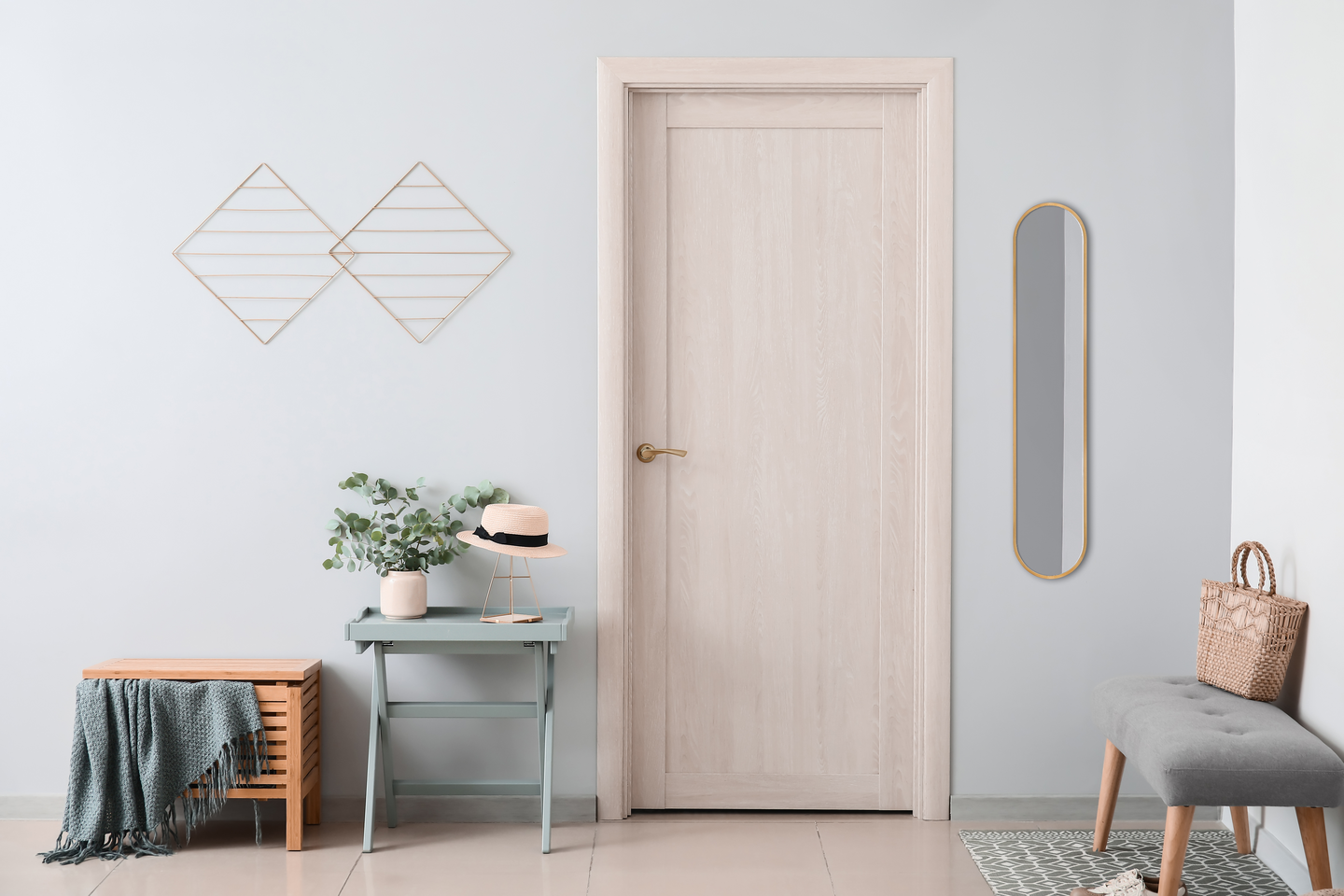 Peili M&M Moni 20x100cm kulta