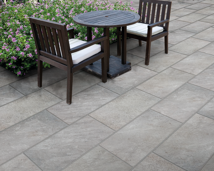 Lattialaatta Cello Roccia 30,5x61 harmaa 1,49m²