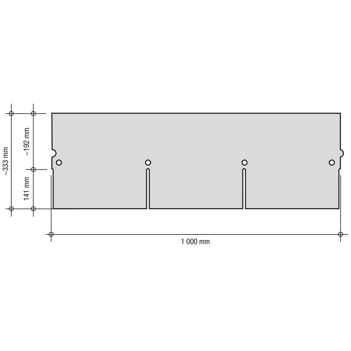 Kattolaatta Katepal 3T 2,4m²
