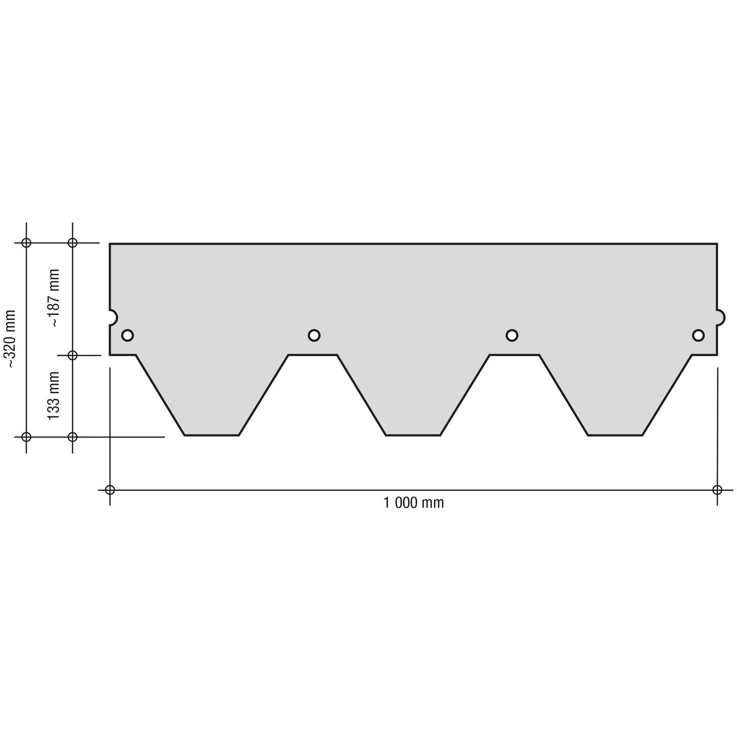 Kattolaatta Katepal Jazzy 3m²