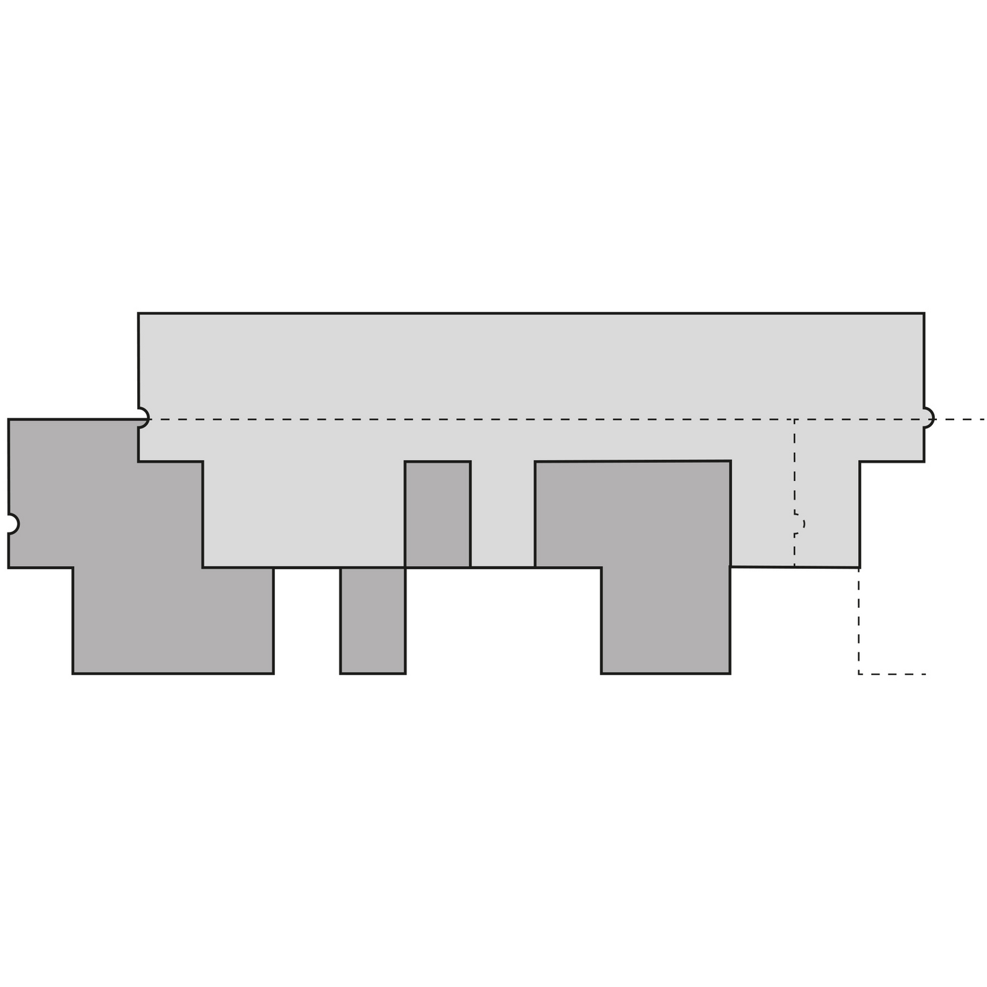 Kattolaatta Katepal Rocky graniitinpunainen 3m²