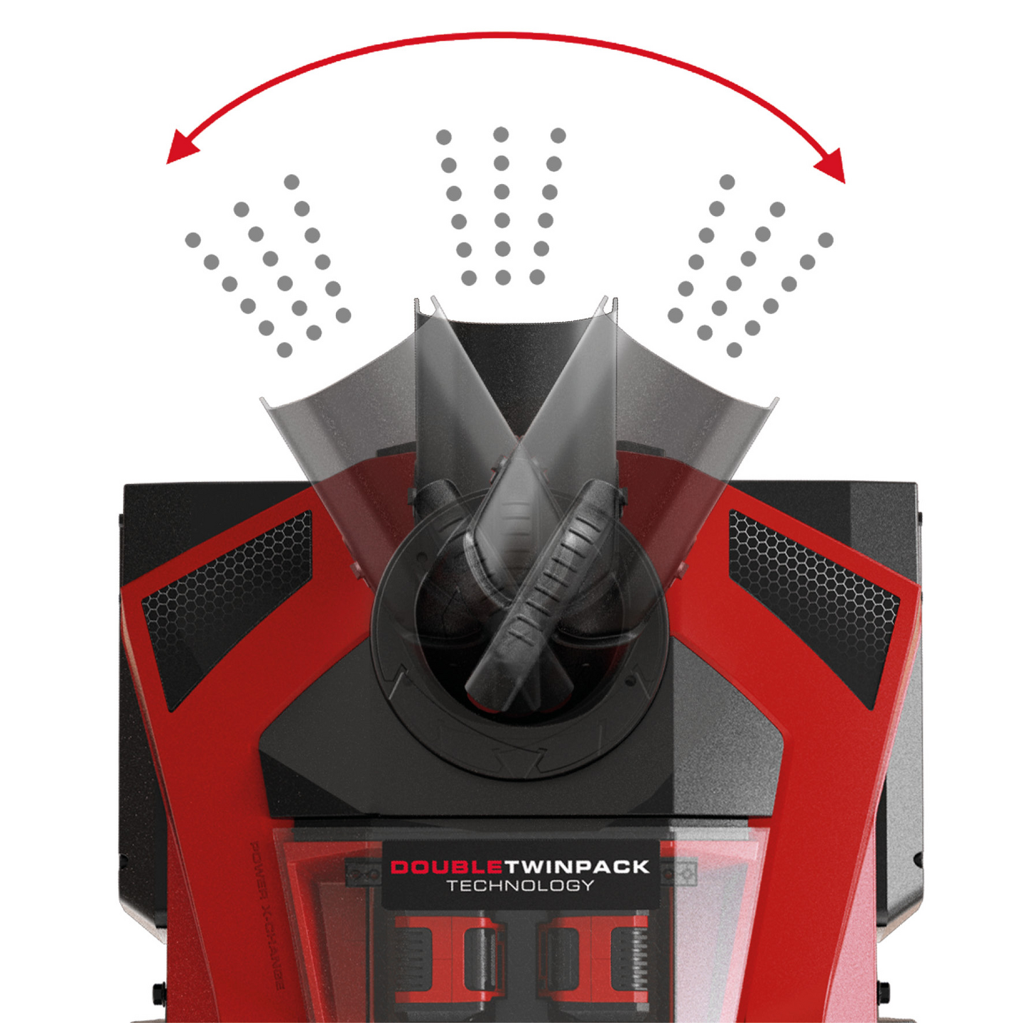 Akkulumilinko Einhell PXC GP-ST 36/53 2x18V Li E BL + 4 x 4,0 Ah + 2 laturia