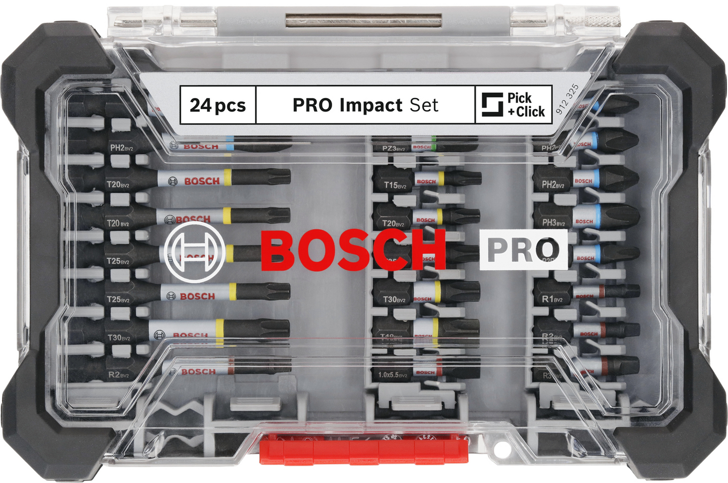 BITSSET BOSCH IMPACT 24 DELAR