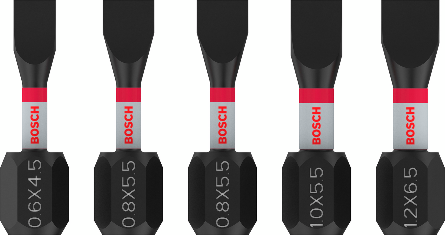 BITSSET BOSCH IMPACT SL4,5-6,5 25MM, 5 DELAR