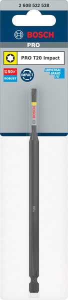 BITS BOSCH IMPACT T20 150MM