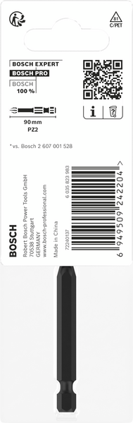 BITS BOSCH IMPACT PZ2 90MM