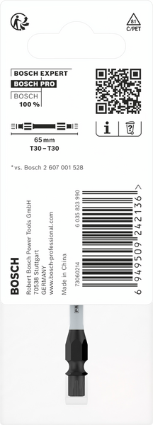 BITS BOSCH IMPACT T30/T30 65MM
