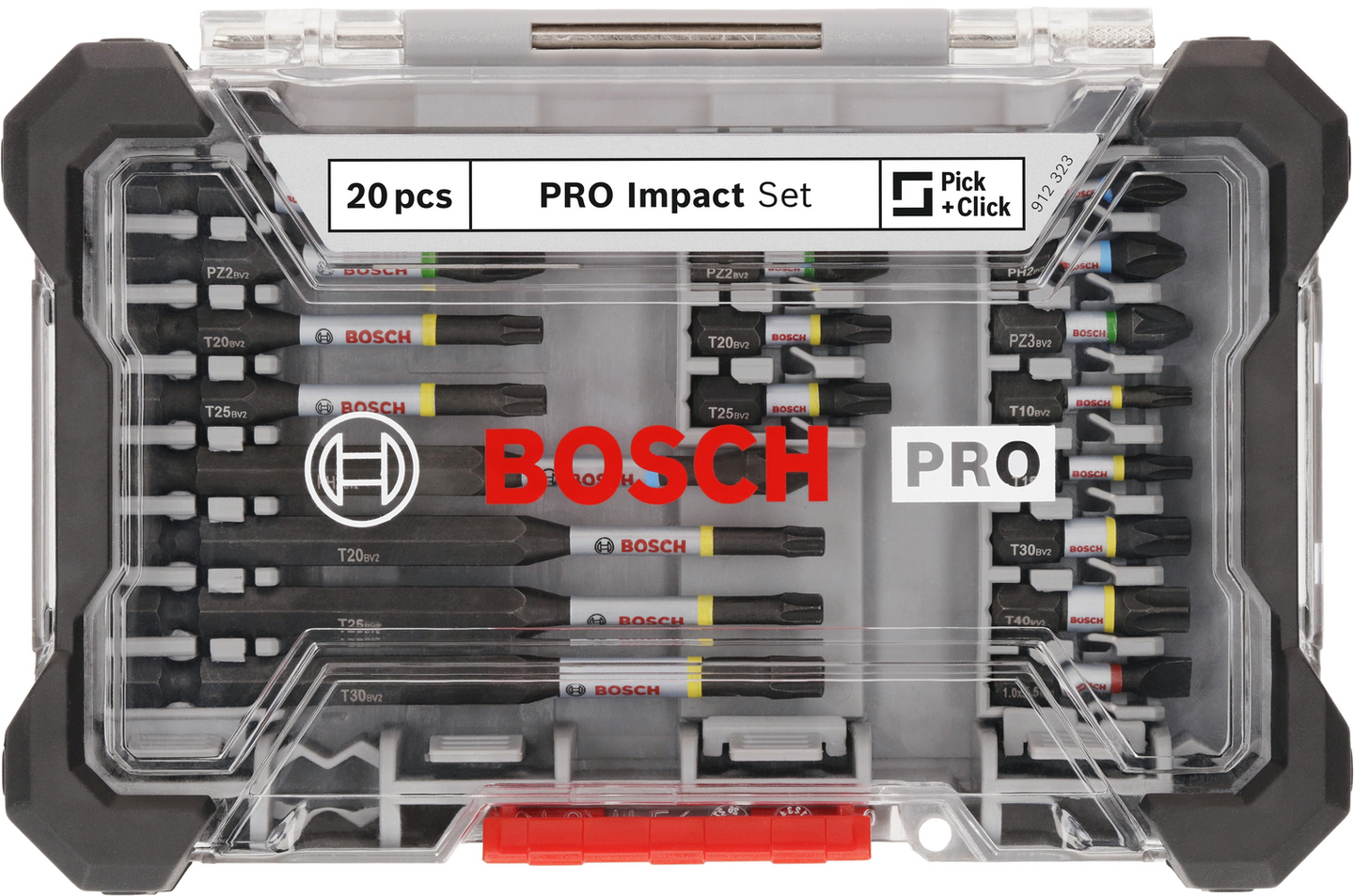BITSSET BOSCH IMPACT 20 DELAR
