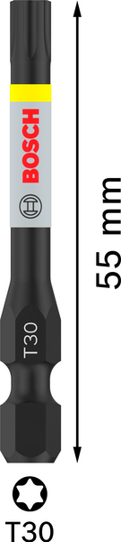 BITS BOSCH IMPACT T30 55MM 2ST