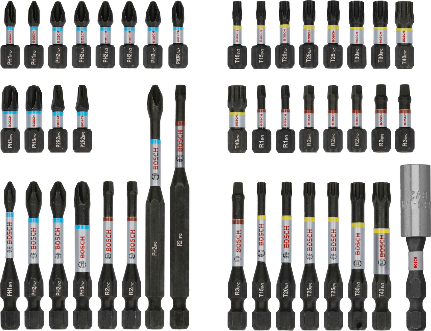BITSSET BOSCH IMPACT 44 DELAR