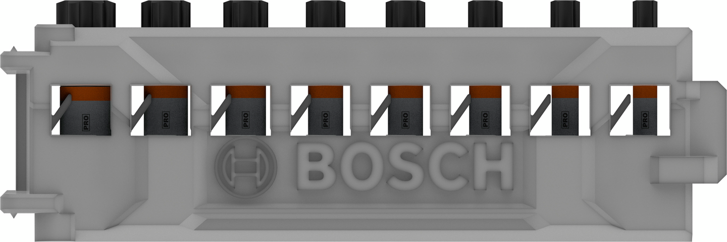 BITSSET BOSCH IMPACT T10H-40H 25MM, 8 DELAR