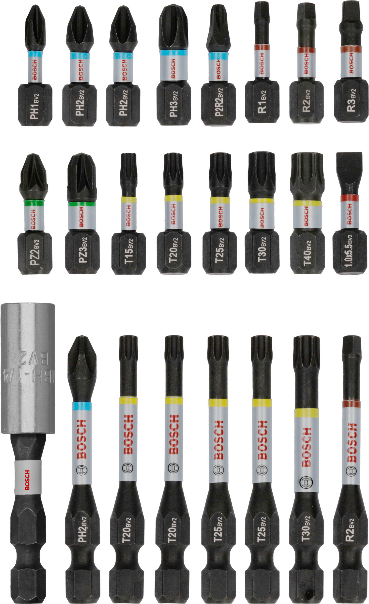 BITSSET BOSCH IMPACT 24 DELAR