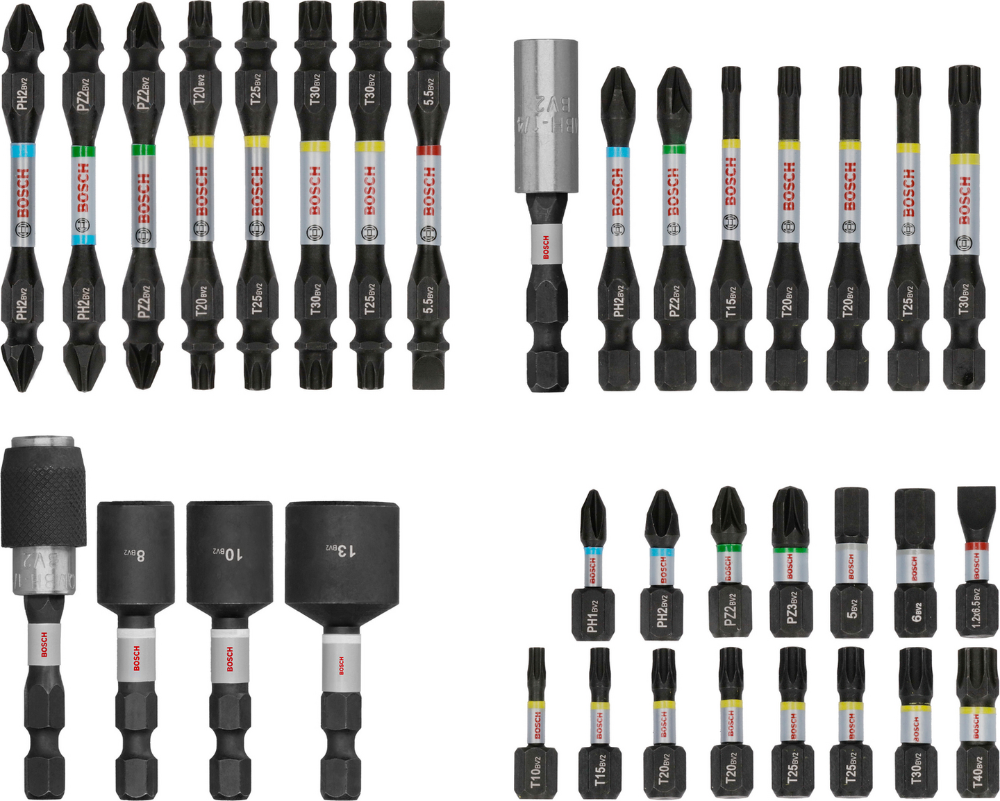 BITSSET BOSCH IMPACT 35 DELAR