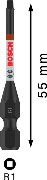 BITS BOSCH IMPACT R1 55MM 2ST