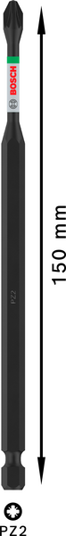 BITS BOSCH IMPACT PZ2 150MM