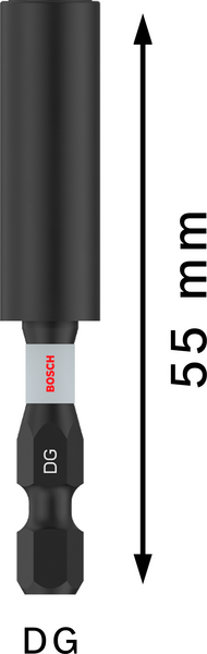 BITSHÅLLARE BOSCH IMPACT MED, STYRHYLSA 65MM