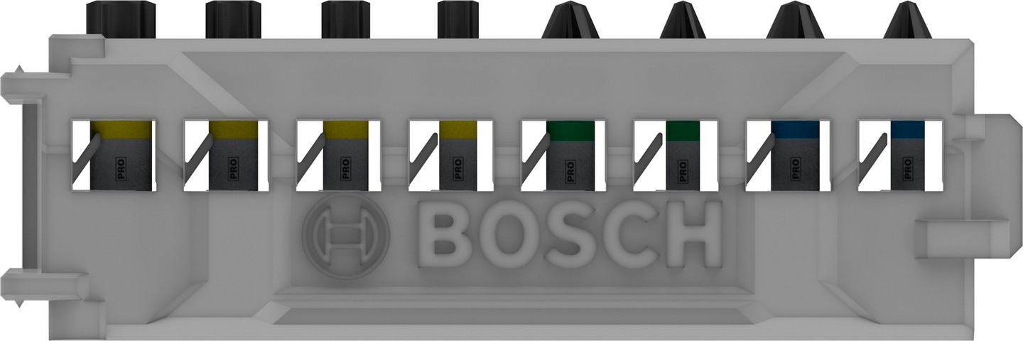 BITSSET BOSCH IMPACT PH/PZ/T 25MM, 8 DELAR
