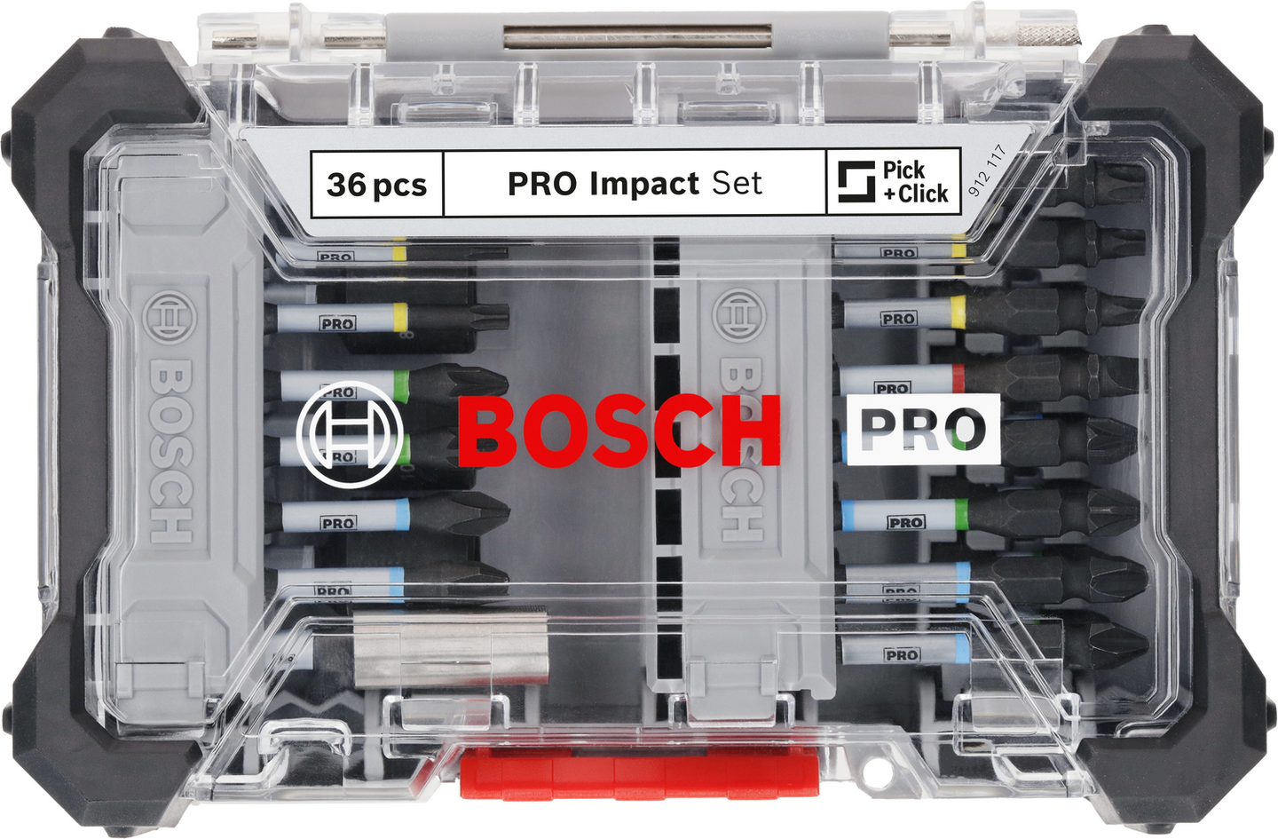 BITSSET BOSCH IMPACT 36 DELAR
