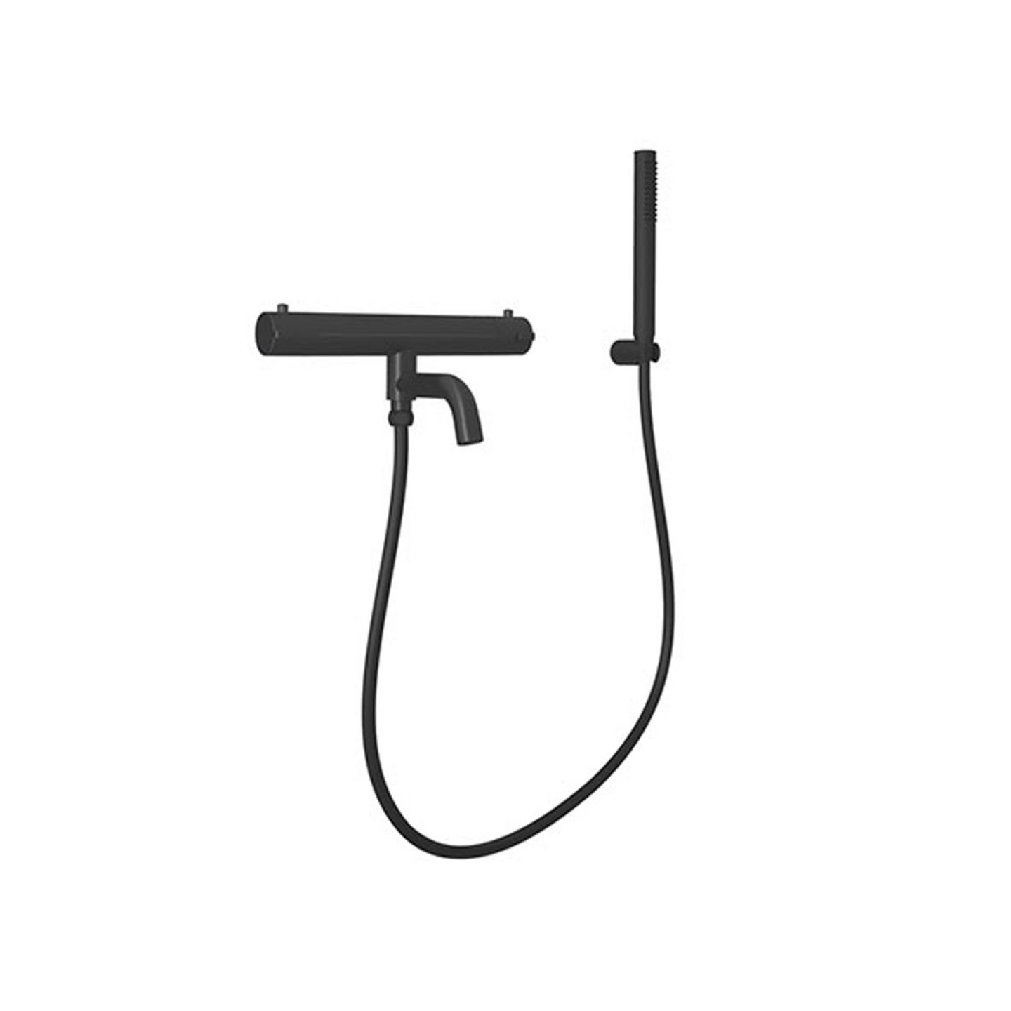 BADKARSBLANDARE SVEDBERGS SPIKA KOMPLETT SVART 160CC 14,5X64,5X18,2CM