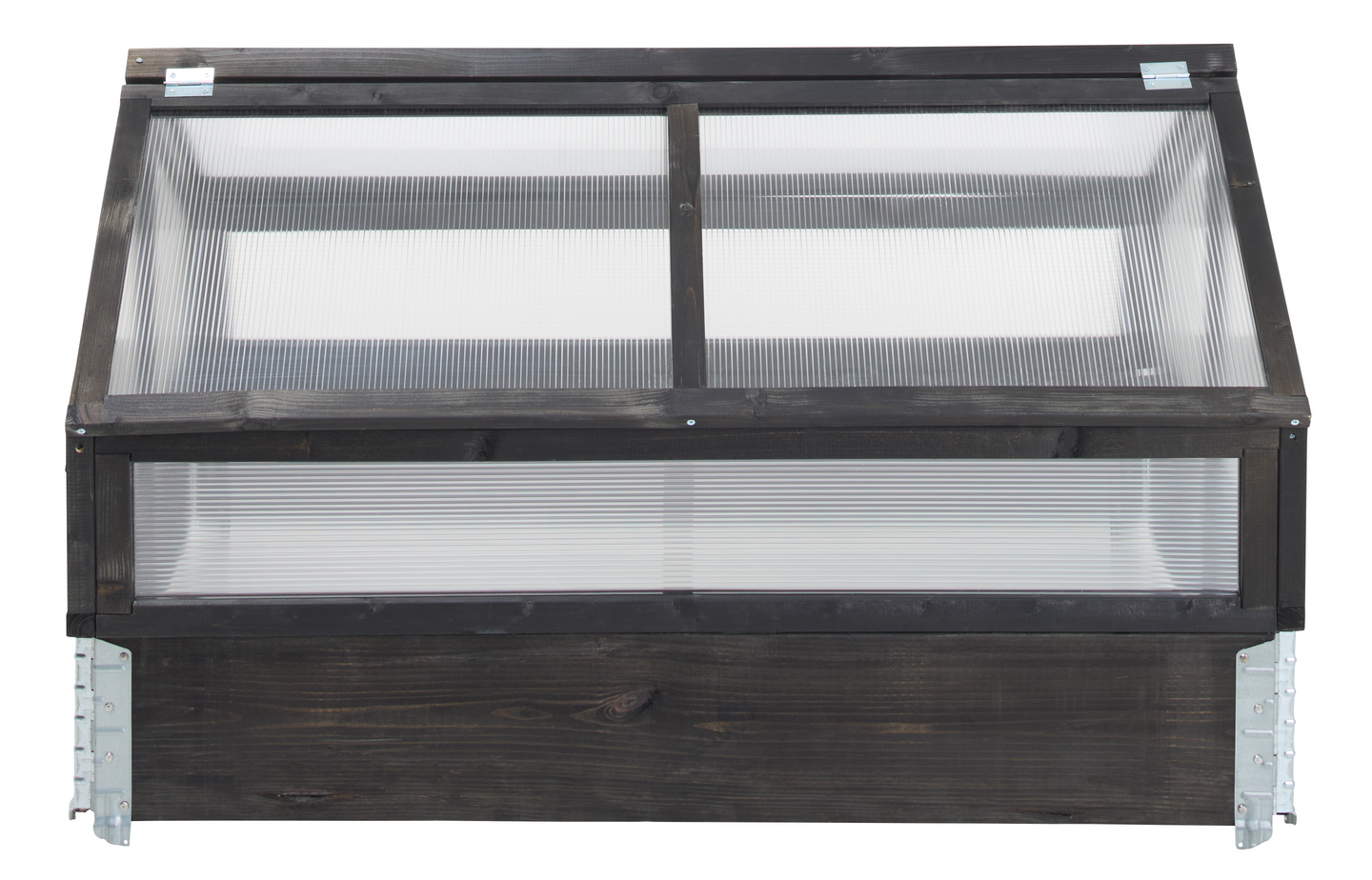 Minikasvihuone 120x80cm musta