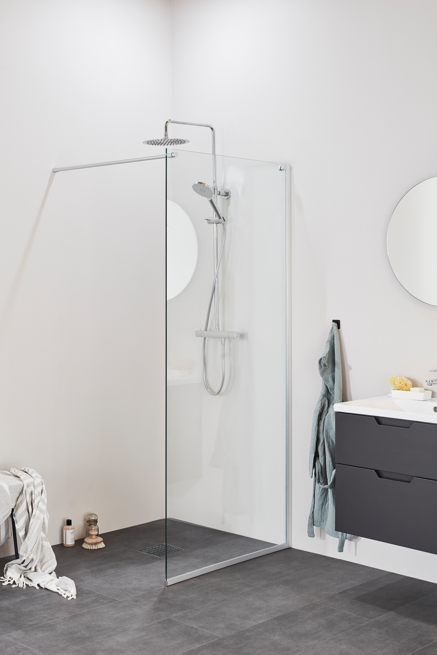 DUSCHVÄGG NORO FROST DV 70SMC