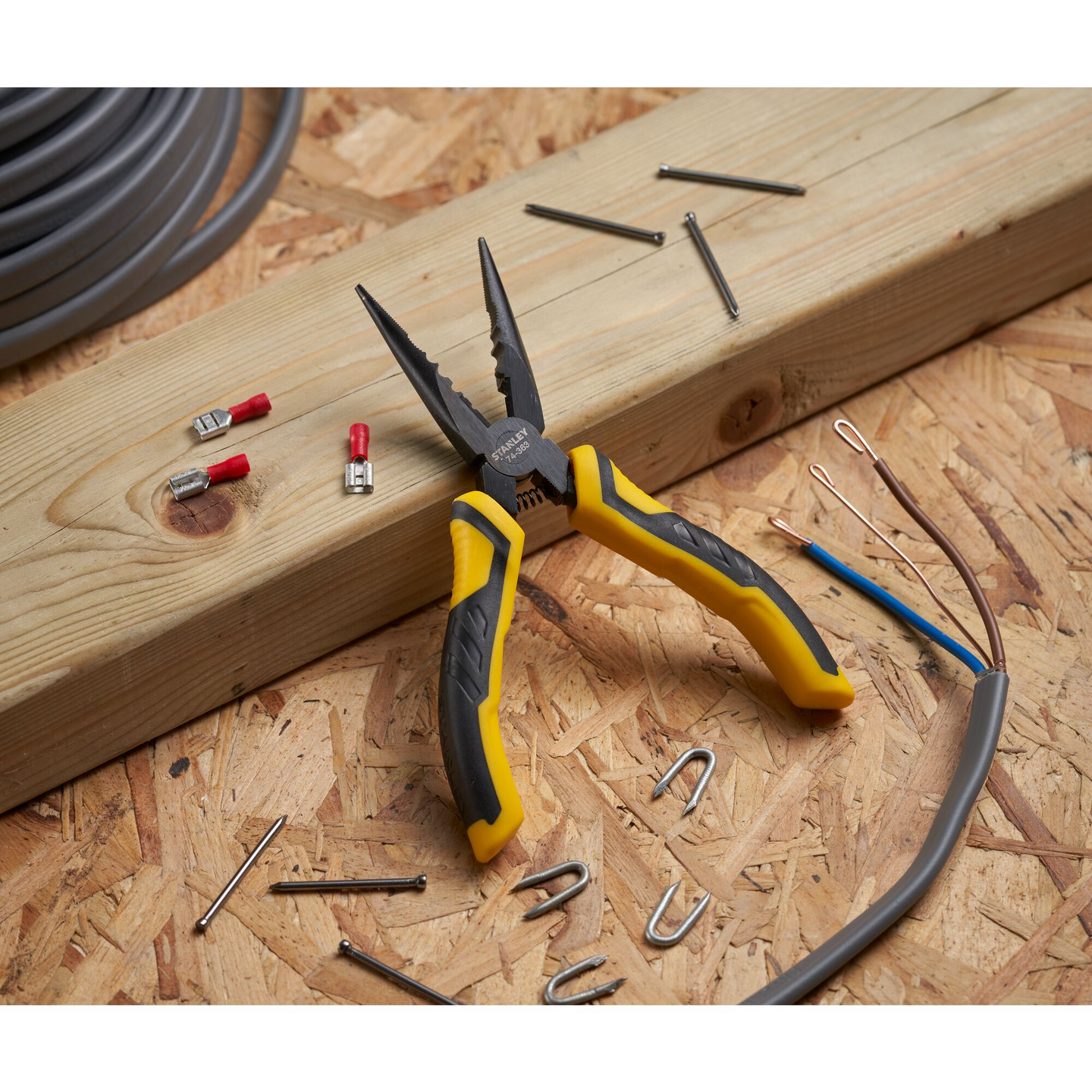 Kärkipihdit Stanley Dynagrip 150mm pitkät leuat