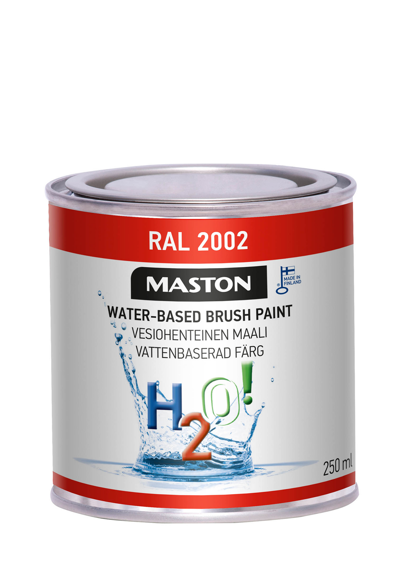 Maali H2O RAL3000 Tulenpunainen 250ml