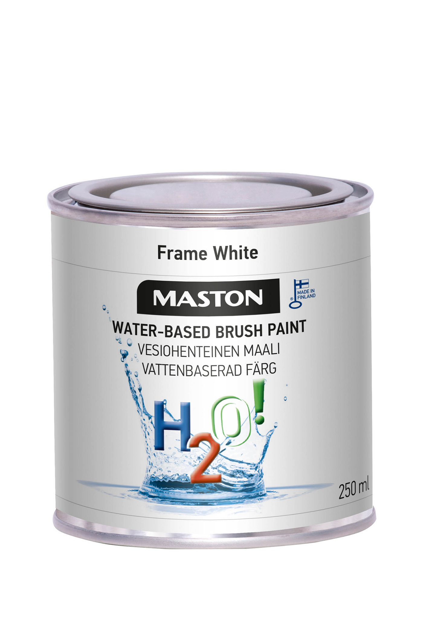 Maali H2O Listavalkoinen NCS S 0502-Y 250ml