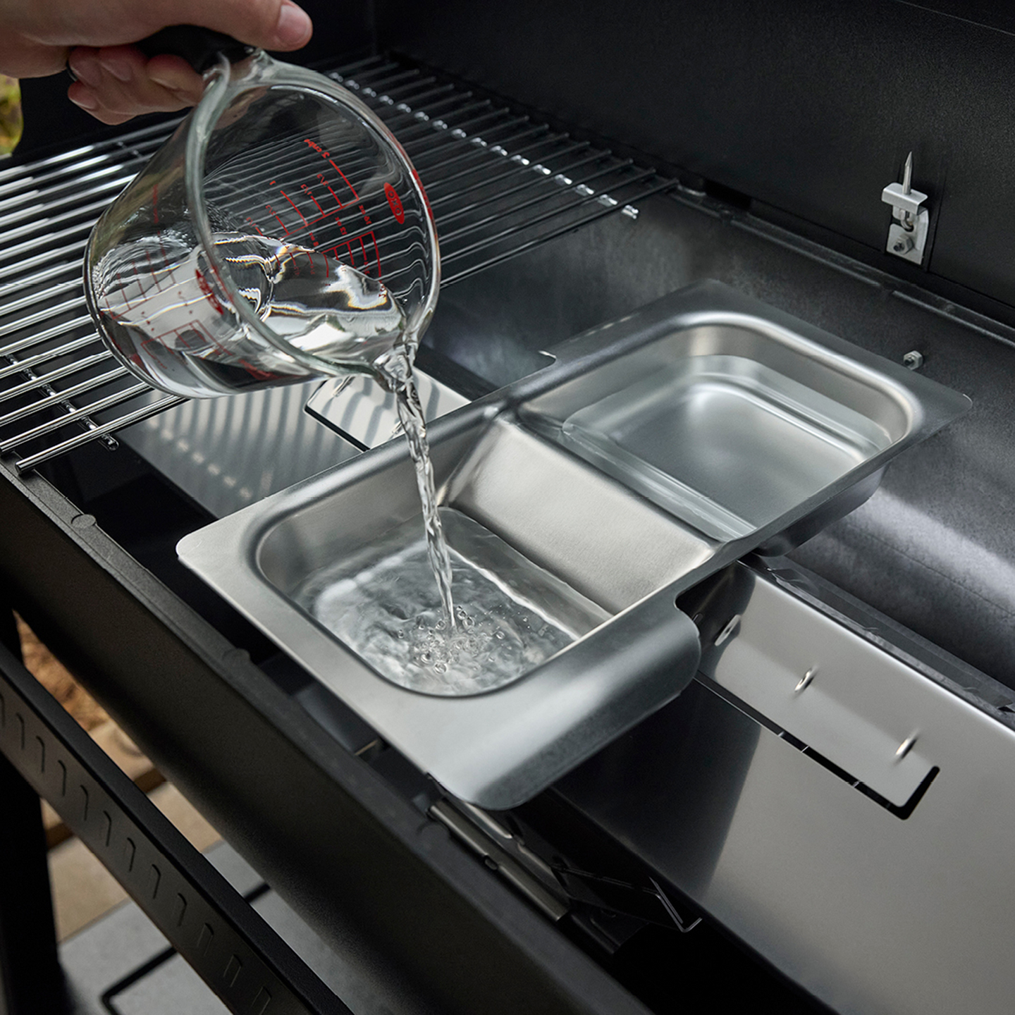 Wet Smoke-setti Weber Searwood 600/XL600