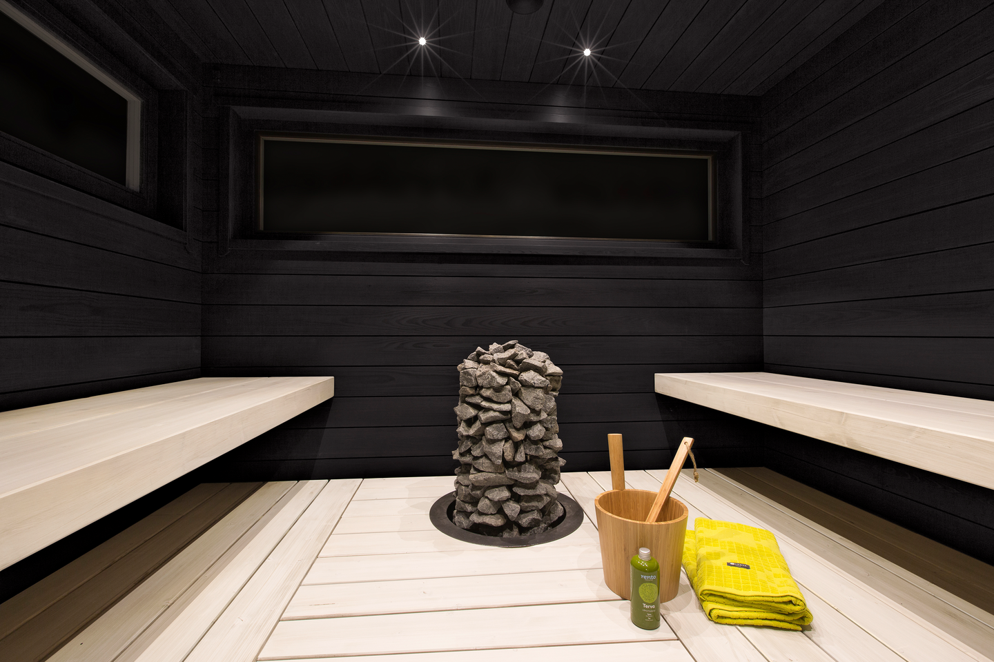 Laudelauta 28x140x2400 TK saunasuojattu vanilja